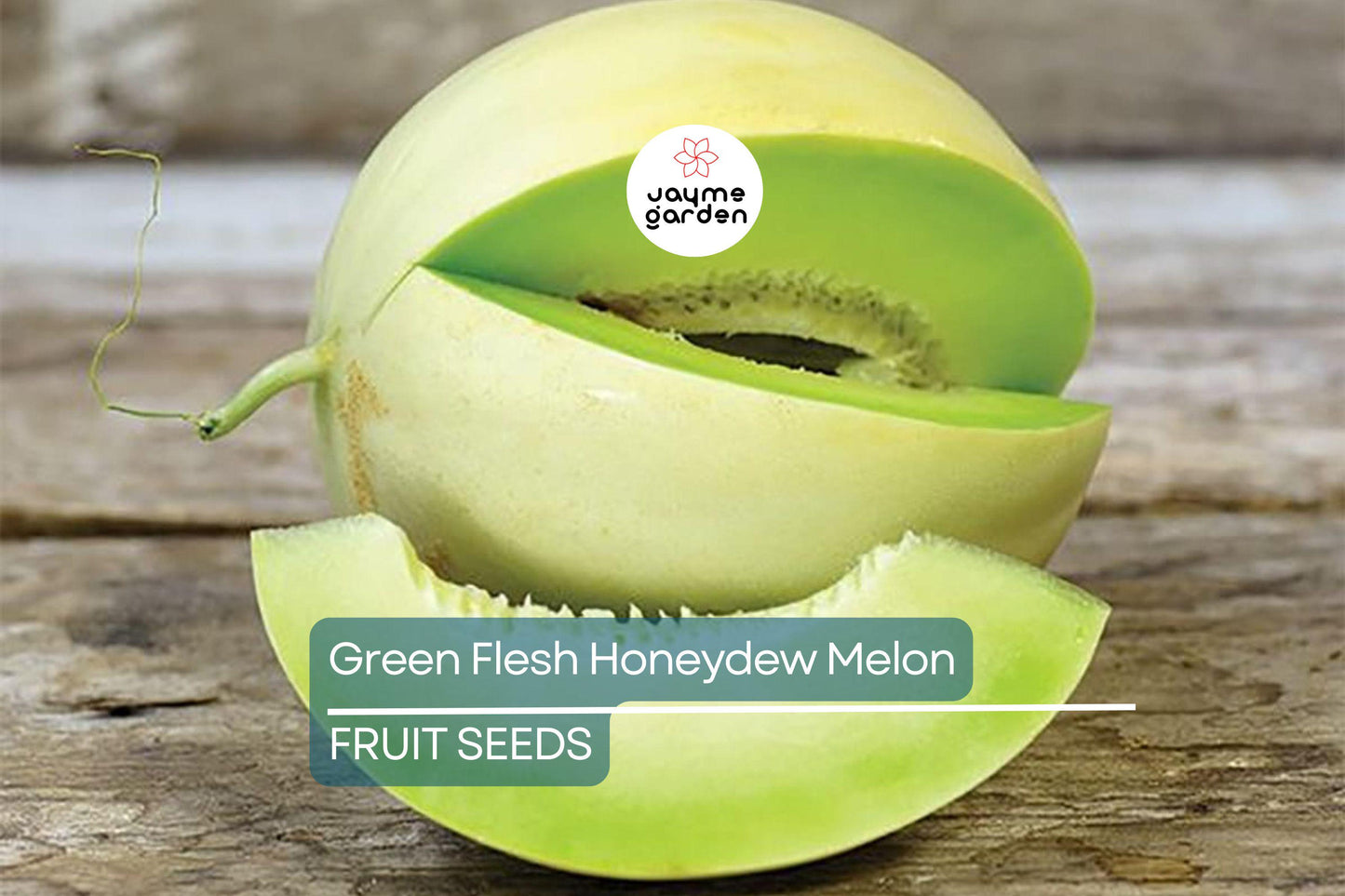 100 Green Flesh Honeydew Melon Seeds – Non-GMO, Sweet Emerald Green Flesh, Vining, 105 Days, Free Shipping, USA Seller!