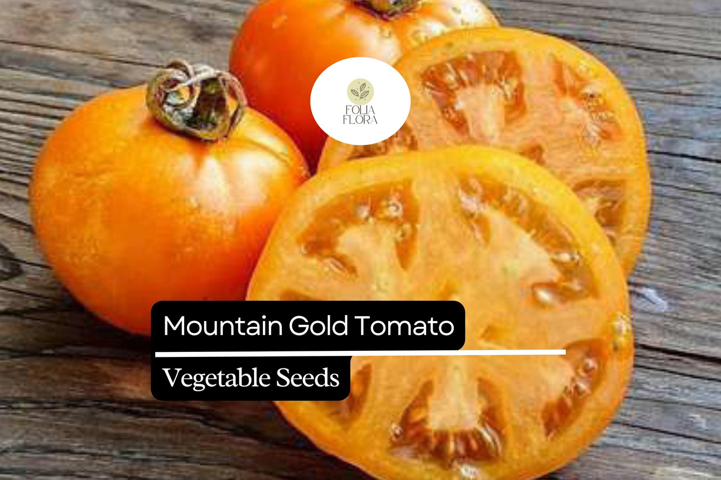 10 Seeds Mountain Gold Tomato (Solanum lycopersicum) – Vibrant Yellow Slicing Variety