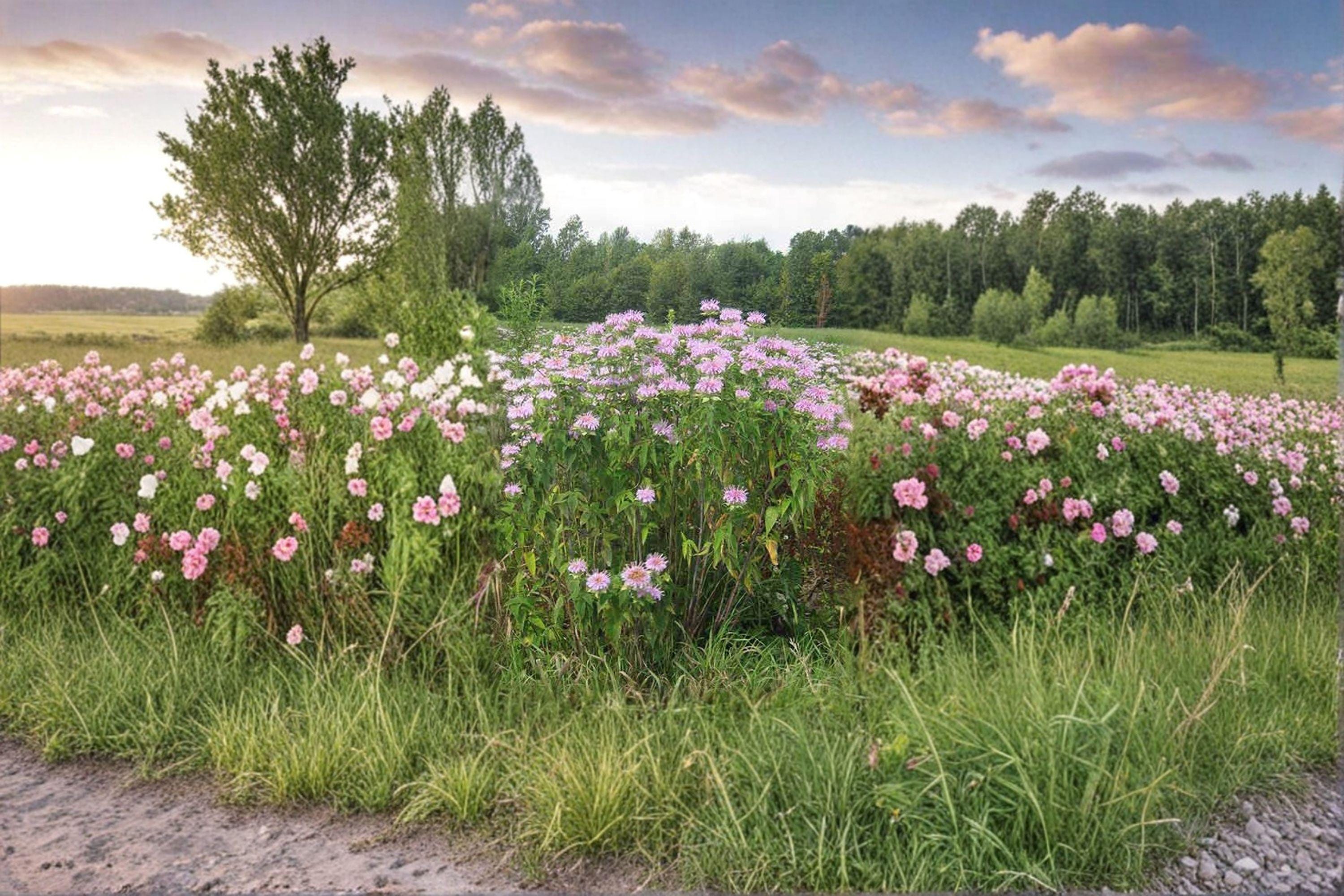 Monarda fistulosa/Wild Bergamot – 100 Seeds | Native Prairie Perennial | Lavender Blooms | Pollinator Powerhouse