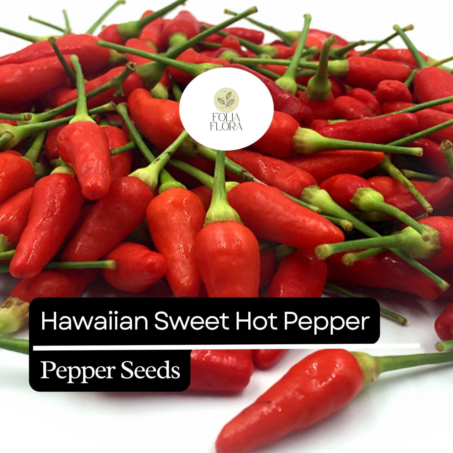 15 Hawaiian Sweet Hot Pepper Seeds – Heirloom, Spicy & Sweet, Non-GMO, High Yield