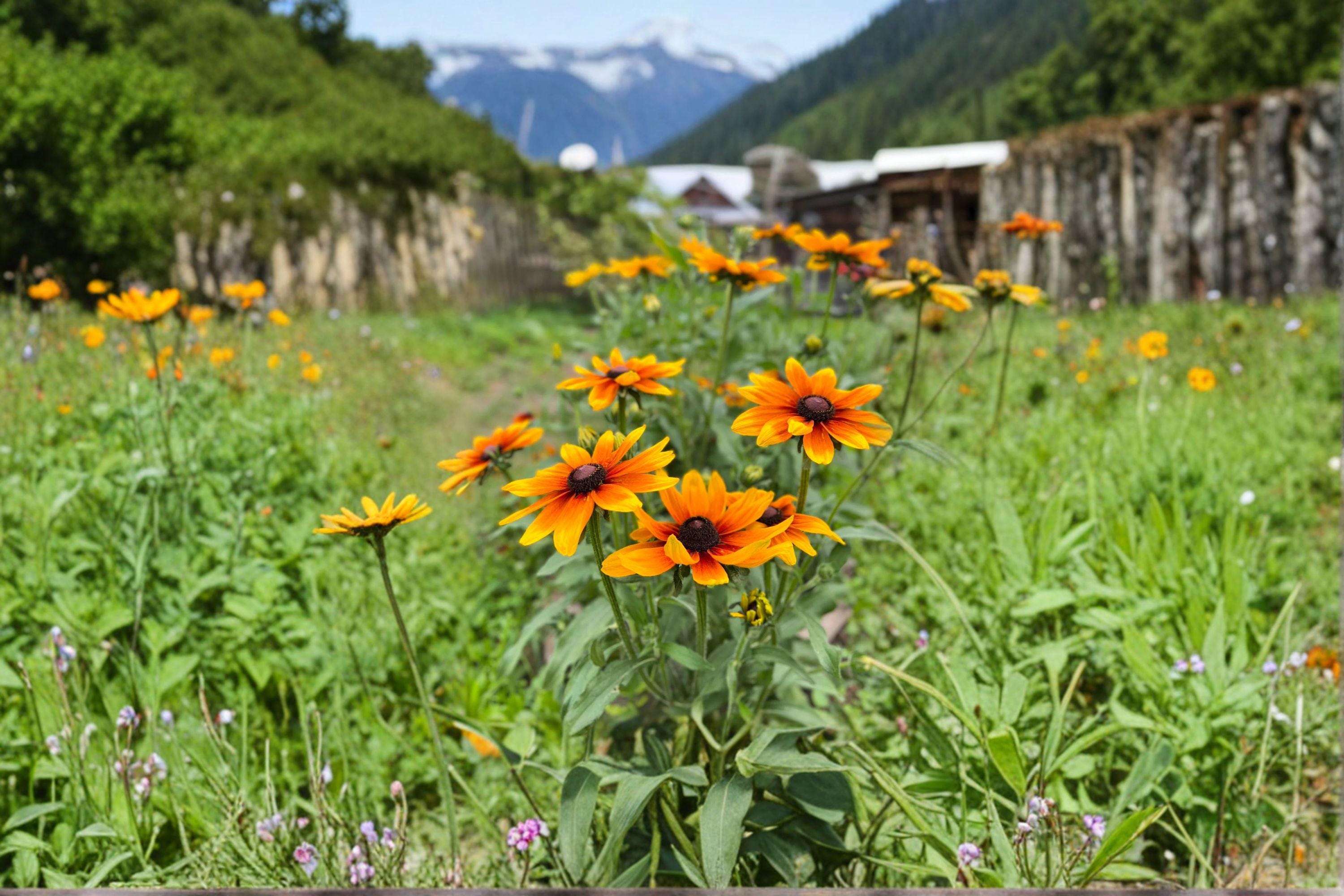 Black-Eyed Susan – Rudbeckia hirta 400 Seeds | Native Wildflower | Pollinator Favorite | Hardy Perennial / Biennial