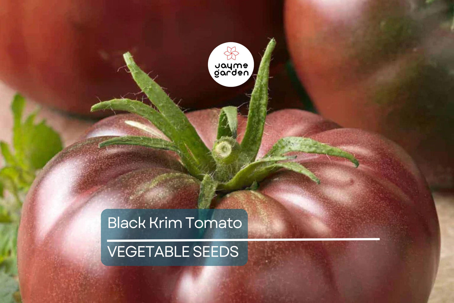 100 Black Krim Tomato Seeds – Non-GMO Heirloom, Bold Flavor, Indeterminate, Free Shipping