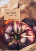 Cherokee Purple Tomato Seeds - 120+ Heirloom Non-GMO Organic Seeds - Fresh - Solanum lycopersicum